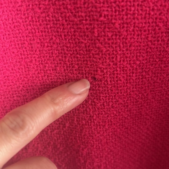 Vintage RARE Hot Pink Auckie Sanft Pure Virgin Wool Coat - Picture 14 of 16